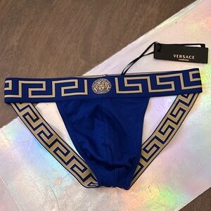 ✨ Mens Versace Underwear Jock Strap Authentic BNWT ✨